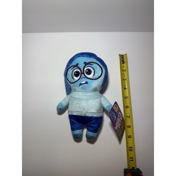 Inside Out 2  Sadness Plush 9.5"Inch Disney Pixar Brand New - Picture 4 of 4